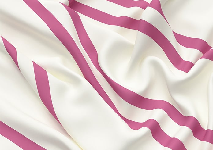 Winnies Stripe, Cosmos - Roman Blind - Image 4